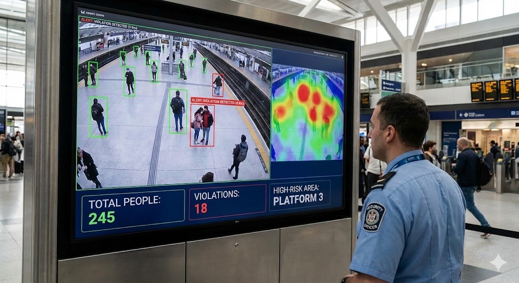  Social  Distancing Monitoring  